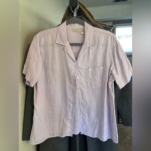 Vintage LLBean Short Sleeve Button Up